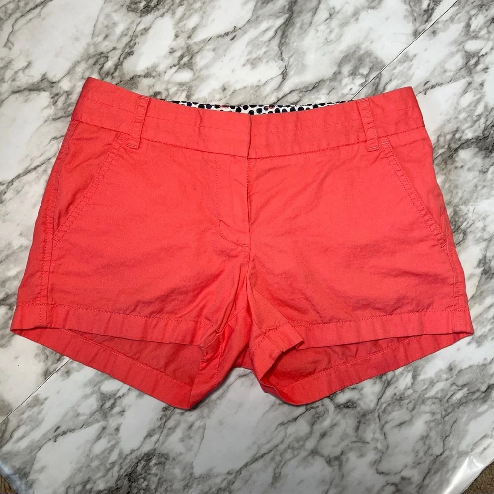 J. Crew Chino Broken-In Shorts, sz 0